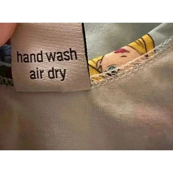 Wild Rich Kids dress twirl disney princess rare christmas print youth size 11/12 - Picture 10 of 10